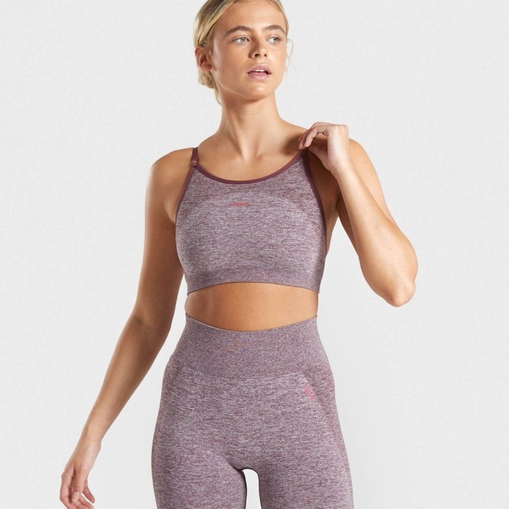 Gymshark Flex Berry Red Set